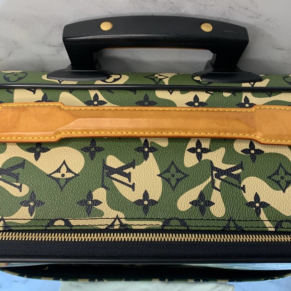 ❌❌ Louis Vuitton Monogramouflage Pegase Suitcase 60 Monogram LV Travel Luggage - Picture 5 of 16